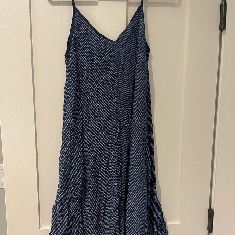 Striped Maxi Dress/Coverup